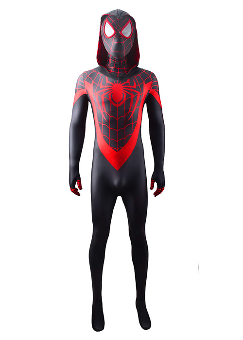 Spider-Man Miles Morales Female Costume Cosplay Suit Bodysuit for Adult Kid
