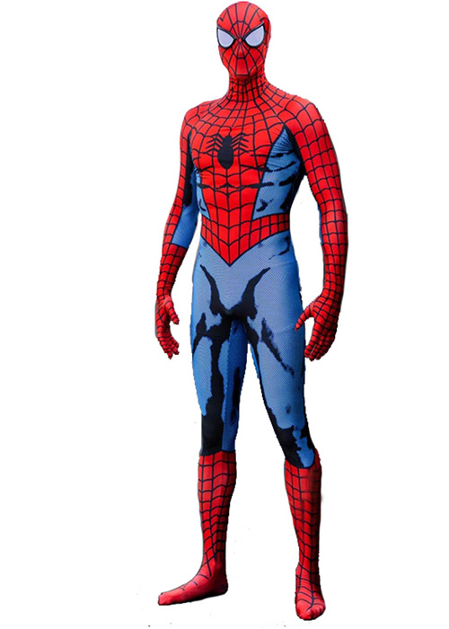 Ultimate Spider-Man Costume Cosplay Suit Peter Parker Bodysuit for Adult Kid