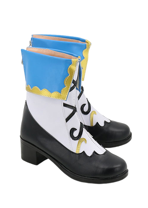 Genshin Impact Barbara Shoes Cosplay Women Boots Ver 1