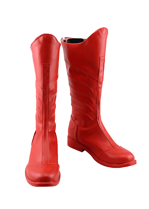New 52 Superman Shoes Cosplay Clark Kent Men Boots