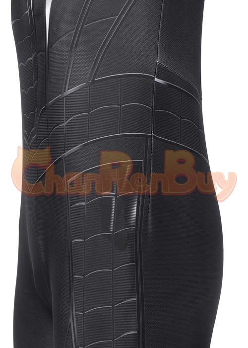 Marvel's Spider Man Miles Morales Costume Cosplay Venom Symbiote Suit Kid Size