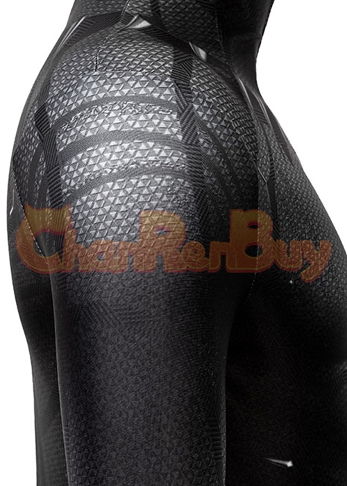 Black Panther Costume Captain America Civil War Cosplay Suit Kids Size-Chaorenbuy Cosplay