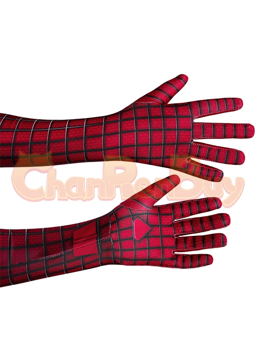 The Amazing Spider Man Costume Cosplay Jumpsuit Kids Size Ver 2-Chaorenbuy Cosplay