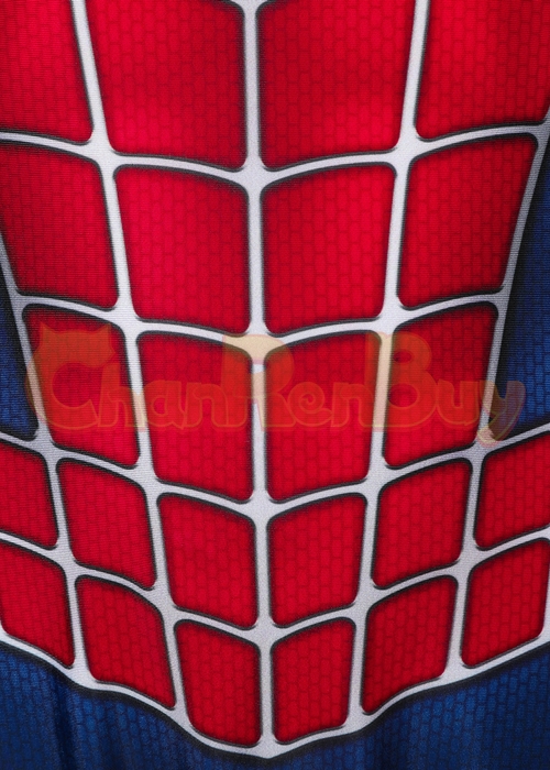 Spider Man 2 Costume Tobey Maguire Cosplay Jumpsuit Kids Size-Chaorenbuy Cosplay