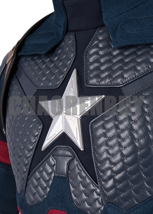 Captain America Costume Avengers Endgame Cosplay Suit Helmet Oufit-Chaorenbuy Cosplay