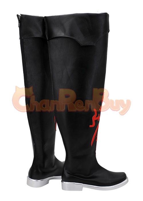 Red Mage Shoes Final Fantasy XIV FF 14 Cosplay Boots-Chaorenbuy Cosplay