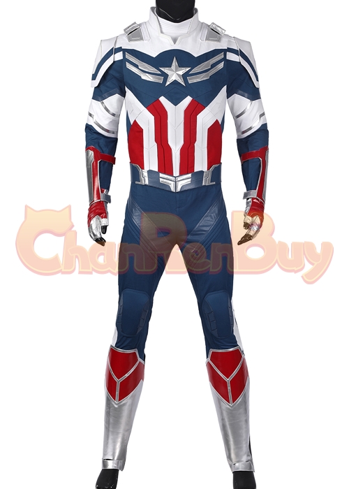 The Falcon Costume New Captain America Sam Wilson Cosplay Suit  Ver 2-Chaorenbuy Cosplay