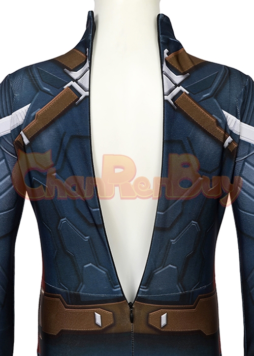 Captain America The Winter Soldier Costume Steve Rogers Cosplay Suit Kids Size-Chaorenbuy Cosplay