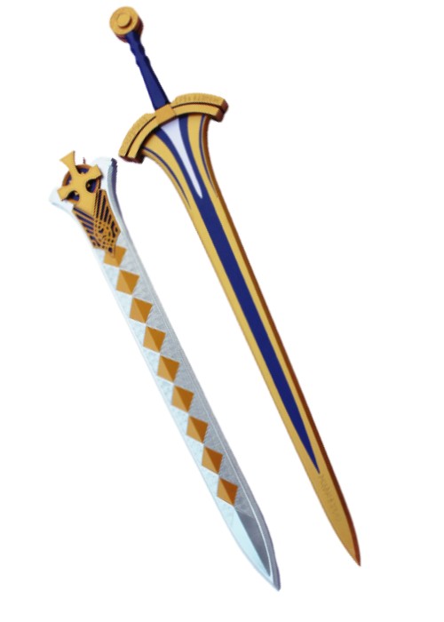 Fate Prototype Saber Excalibur Sword Cosplay Prop-Chaorenbuy Cosplay