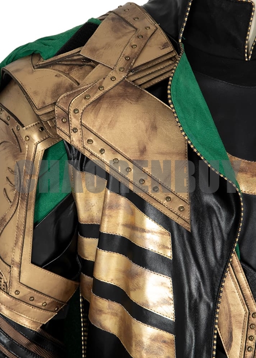 Loki Season 1 Costume Cosplay Suit Boots Outfit-Chaorenbuy Cosplay