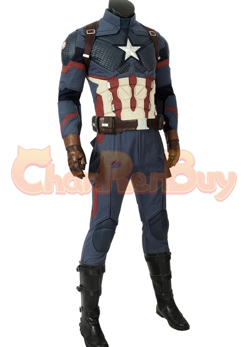 Captain America Costume Avengers Endgame Cosplay Suit Ver 2-Chaorenbuy Cosplay