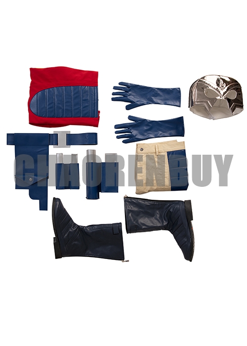 Peacemaker Costume The Suicide Squad Cosplay Suit Boots Outfit-Chaorenbuy Cosplay