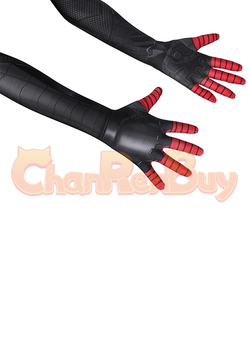 Miles Morales Costume Marvel's Spider Man Cosplay Suit Kids Size -Chaorenbuy Cosplay