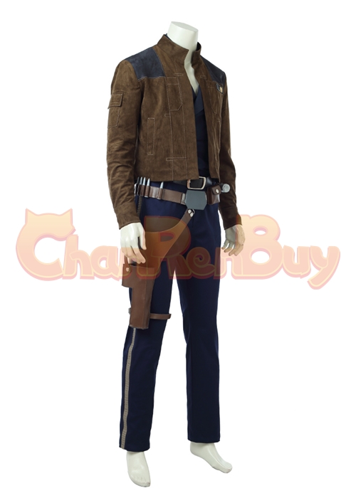 Han Solo Costume Solo A Star Wars Story Cosplay Suit-Chaorenbuy Cosplay