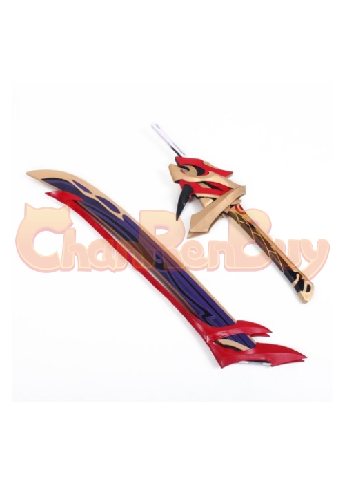 Genshin Impact Redhorn Stonethresher Cosplay Sword-Chaorenbuy Cosplay