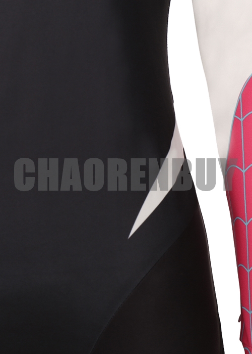 Spider Gwen Costume Spider-Man: Into the Spider-Verse Gwen Stacy Cosplay Suit Shoes Outfit