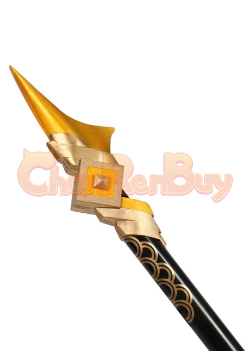 Genshin Impact Cosplay Zhongli Vortex Vanquisher Spear-Chaorenbuy Cosplay
