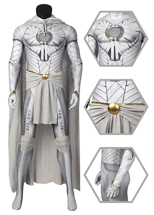 Moon Knight Costume Marc Spector Cosplay Jumpsuit-Chaorenbuy Cosplay