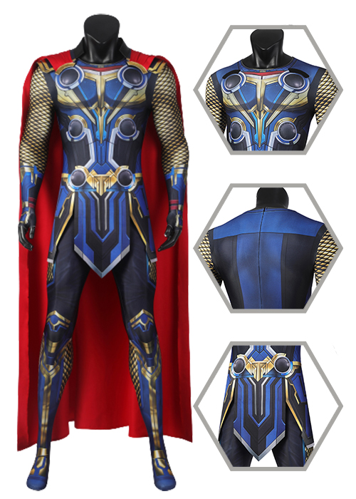 Thor 4 Love and Thunder Costume Cosplay Jumpsuit-Chaorenbuy Cosplay