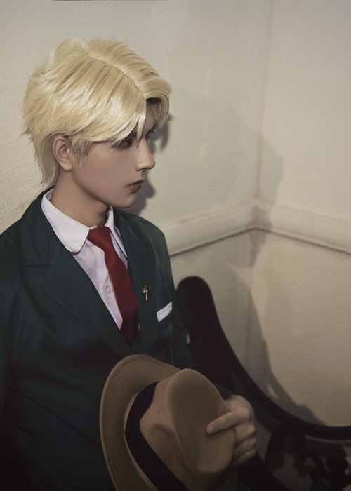 SPY FAMILY Loid Forger Twilight Costume Cosplay Suit Wig Outfit-Chaorenbuy Cosplay