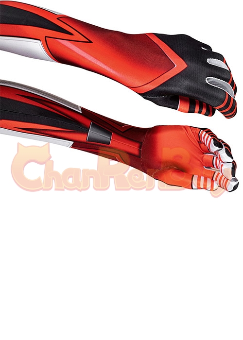 Miles Morales Costume Spider Man T.R.A.C.K. Cosplay Suit-Chaorenbuy Cosplay