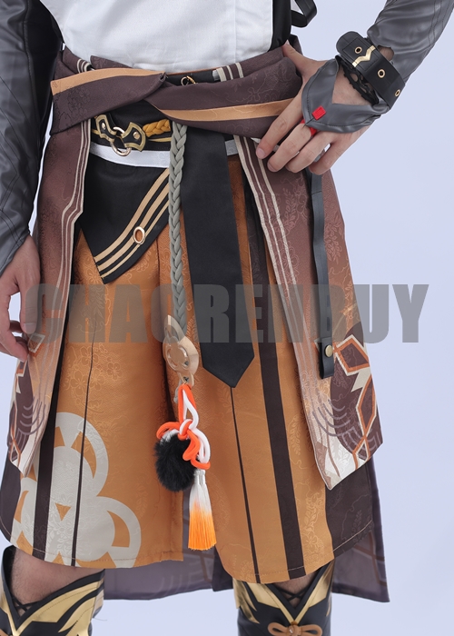 Genshin Impact Shikanoin Heizou Costume Cosplay Suit Wig Outfit-Chaorenbuy Cosplay
