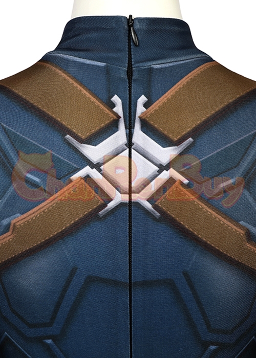 Captain America The Winter Soldier Costume Steve Rogers Cosplay Suit Kids Size-Chaorenbuy Cosplay