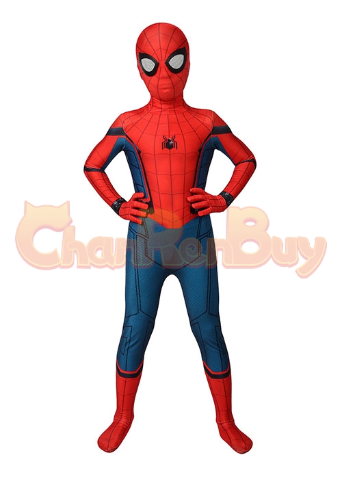 Spider Man Homecoming Costume Cosplay Suit Kids Size-Chaorenbuy Cosplay
