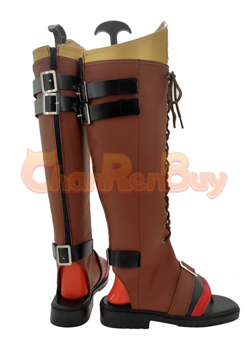 Thoma Shoes Genshin Impact Cosplay Boots-Chaorenbuy Cosplay