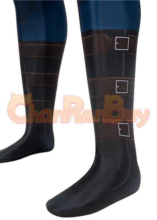 Captain America Costume Avengers Endgame Cosplay Jumpsuit -Chaorenbuy Cosplay