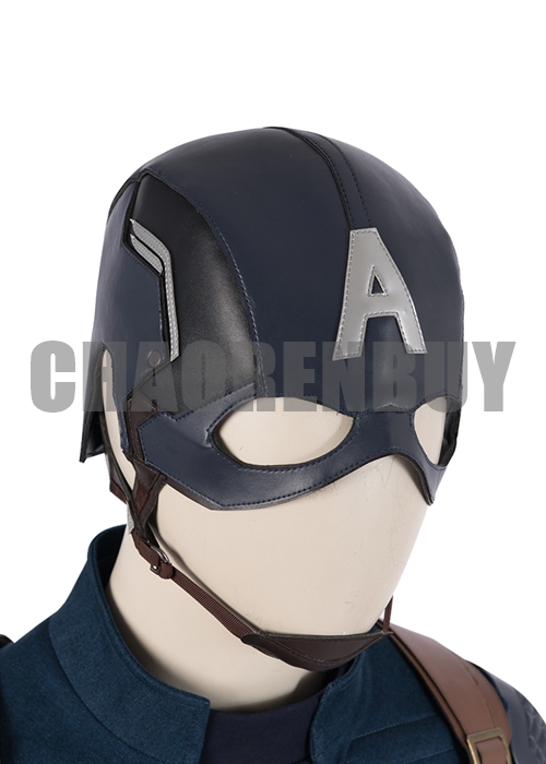 Captain America Costume Avengers Endgame Cosplay Suit Helmet Oufit-Chaorenbuy Cosplay