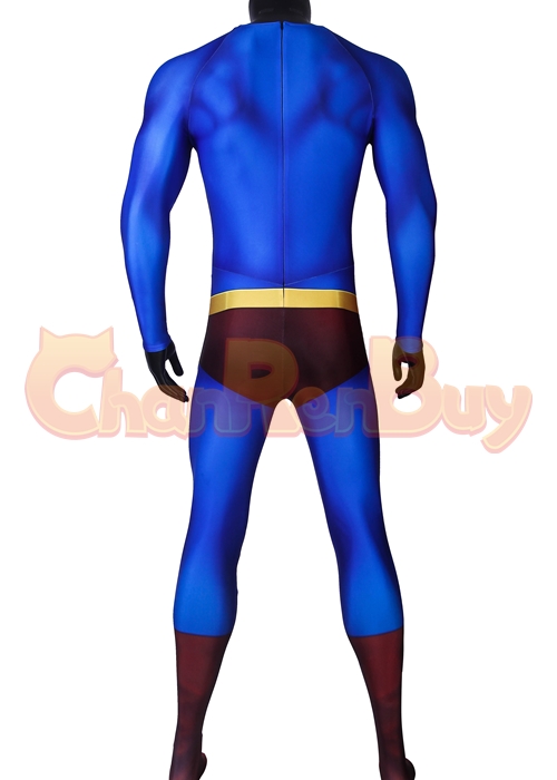 Superhero Costume Clark Kent Man Returns Cosplay Suit Bodysuit