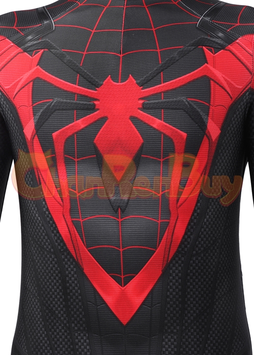 Miles Morales Costume Marvel's Spider Man Cosplay Suit Kids Size -Chaorenbuy Cosplay