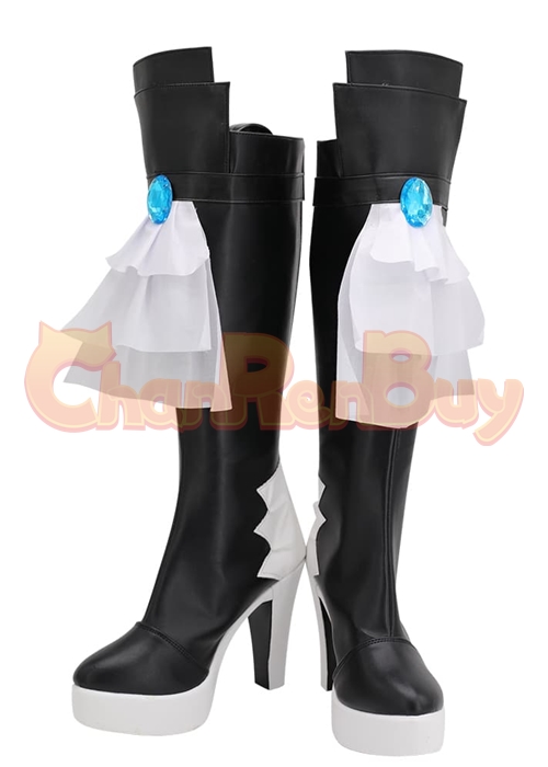 Gaia Shoes Final Fantasy XIV Shadowbringers FF14 Cosplay Boots-Chaorenbuy Cosplay
