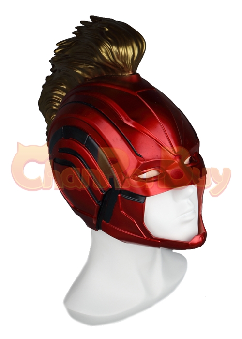 Captain Marvel Carol Danvers Mask Helmet Cosplay Prop-Chaorenbuy Cosplay