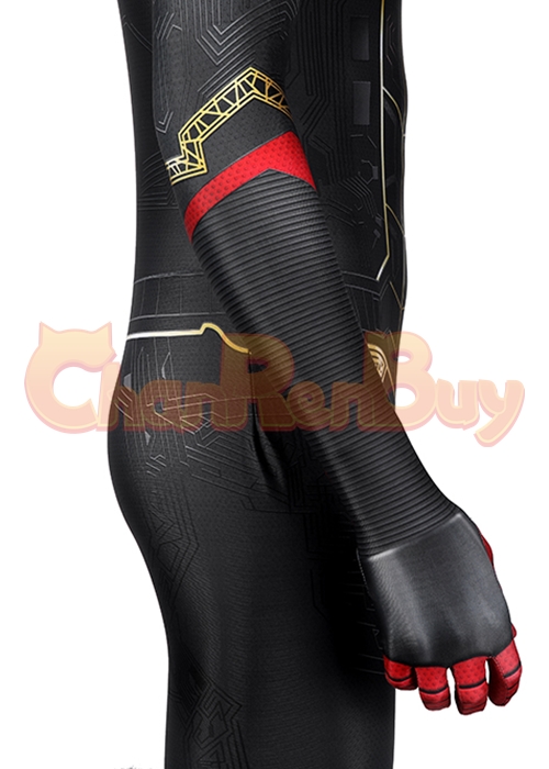 Spider Man 3 No Way Home Iron Spider Classic Black Suit Cosplay Costume-Chaorenbuy Cosplay