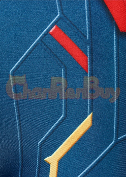 Captain Marvel Costume Carol Danvers Cosplay Jumpsuit -Chaorenbuy Cosplay