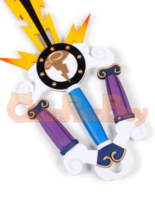Kingdom Hearts III Sora Hercules Mt.Olympus Keyblade Cosplay Prop-Chaorenbuy Cosplay