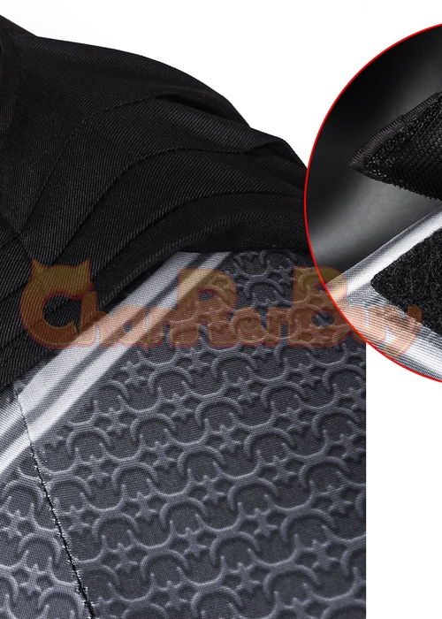 Superhero Man Costume Bodysuit Cosplay Suit Black Ver