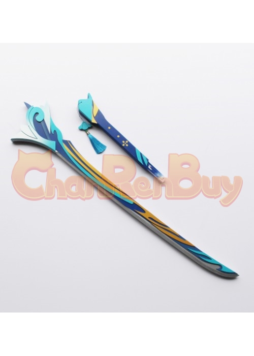 Genshin Impact Kamisato Ayato Haran Geppaku Futsu Sword Cosplay Prop-Chaorenbuy Cosplay