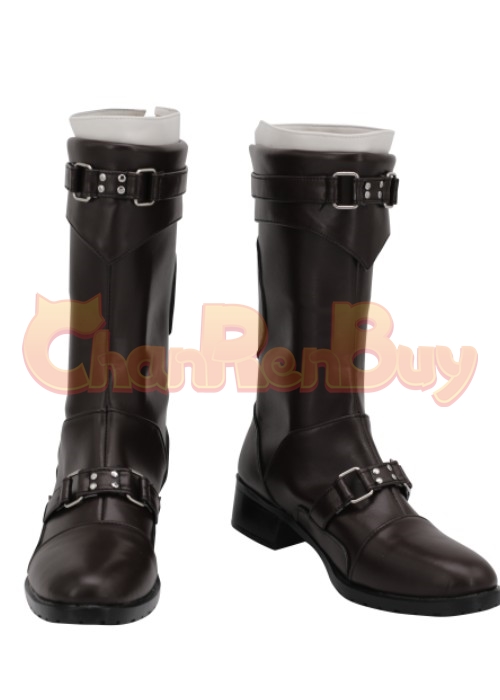 Leslie Kyle Shoes Final Fantasy VII Remake Cosplay Boots-Chaorenbuy Cosplay