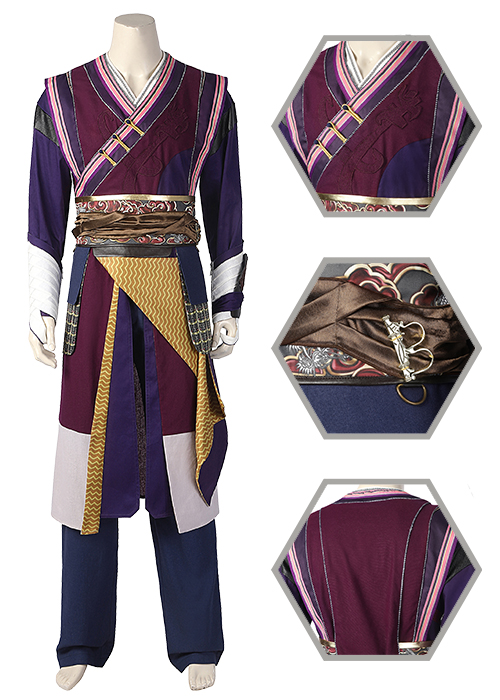 Wong Costume Doctor Strange in the Multiverse of Madness Cosplay Suit-Chaorenbuy Cosplay