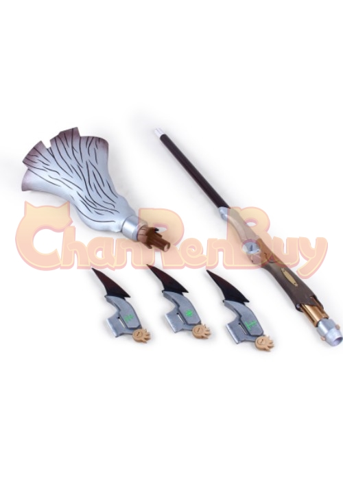 OW Overwatch Mercy Angela Ziegler Staff Cosplay Prop-Chaorenbuy Cosplay