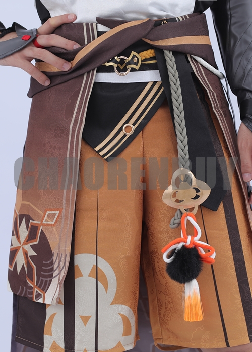Genshin Impact Shikanoin Heizou Costume Cosplay Suit Wig Outfit-Chaorenbuy Cosplay