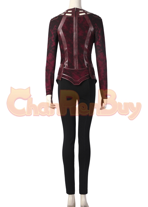 Wanda Scarlet Witch Costume Doctor Strange in the Multiverse of Madness Cosplay Suit Ver 2