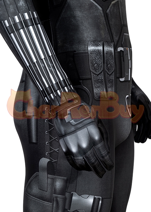 Superhero Bat Style Man Costume Bodysuit Cosplay Robert Pattinson Ver