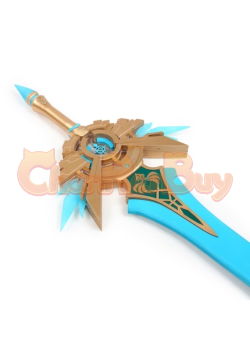 Genshin Impact Keqing Qiqi Cosplay Skyward Blade Sword-Chaorenbuy Cosplay