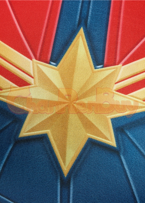 Captain Marvel Costume Carol Danvers Cosplay Jumpsuit -Chaorenbuy Cosplay