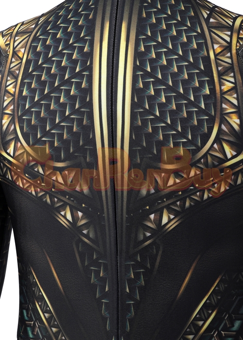 Aquaman and the Lost Kingdom Costume Cosplay Black Suit Kids Size-Chaorenbuy Cosplay