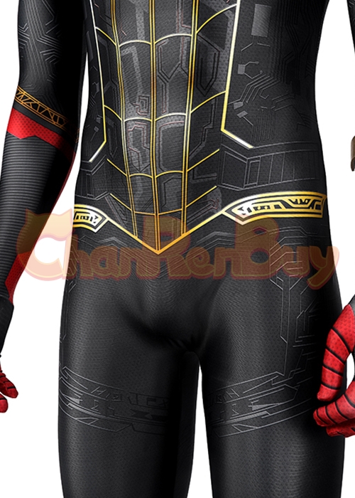 Spider Man 3 No Way Home Iron Spider Classic Black Suit Cosplay Costume-Chaorenbuy Cosplay
